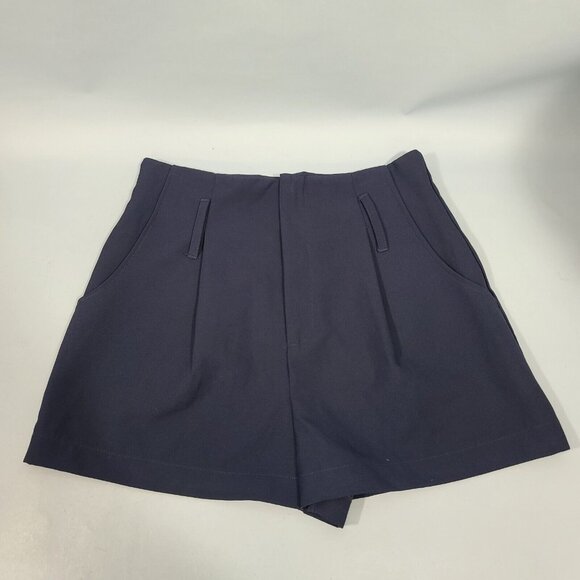 Forever 21 Navy Blue High Waisted 2" Shorts Womens Size Small - Picture 1 of 7
